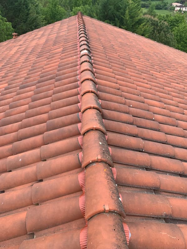 Toiture rénovée par TLP Rénove, couvreur intervenant à Terrasson-Lavilledieu (24120)